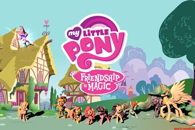 My Little Pony FIM 3D Wallpapers By Jayjaybirdsnest On DeviantArt