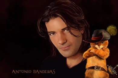Antonio Banderas And Puss In Boots By Kajenna On DeviantArt