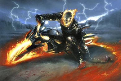 Ghost Rider's Bike Screenshots, Images And Pictures Comic Vine