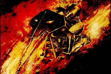 Ghost Rider On Bike By Innerspace1 On DeviantArt