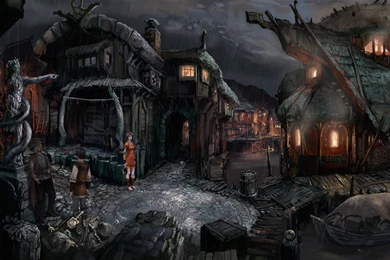 The Dark Eye Chains Of Satinav Girl In The Vilage