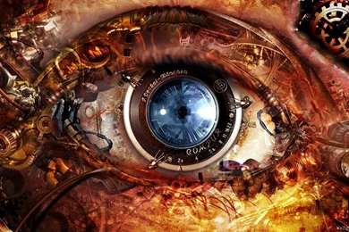 Steampunk Eye Collage Wallpapers (22753)   Wallpaperesque
