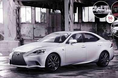 2014 Lexus IS 350 F SPORT   Front