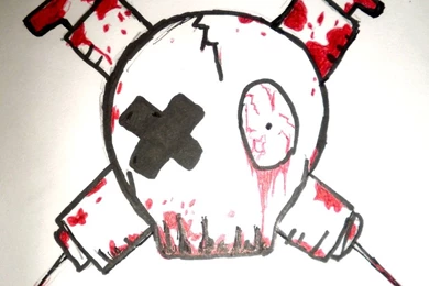 Bloody Skull By RiseToTheWake On DeviantArt