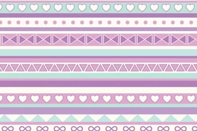 Girly Tribal Print Wallpaper!