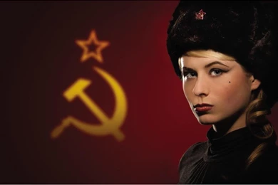 24x35inch The Flag Of The Soviet Union,the Girl Style Poster HOME ...