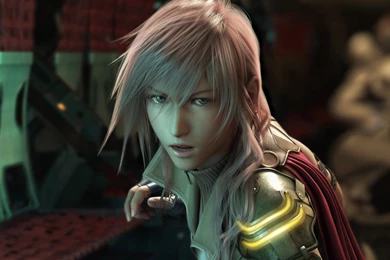 Download Wallpapers 3840x2160 Final Fantasy Xiii, Girl, Look, Face ...
