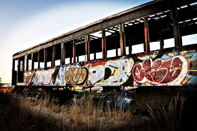 Decay Ruin Wreck Urban Art Graffiti Mood Wallpapers
