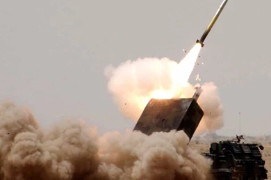 MISSILE BEING LAUNCHED MILITARY WALLPAPER   (