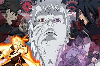 Download Wallpapers 3840x2160 Madara Uchiha, Naruto Anime, Obito ...