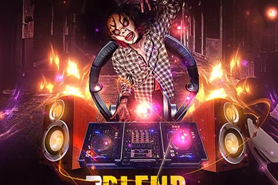 DeviantArt: More Like DJ BL3ND Trippy Mix By Nelly petrova