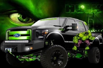 Vehicles Monster Hulk Trucks Wallpapers