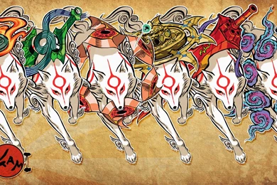 Okami Amaterasu PSD Pack By ULtRaMa6nEt1cART On DeviantArt