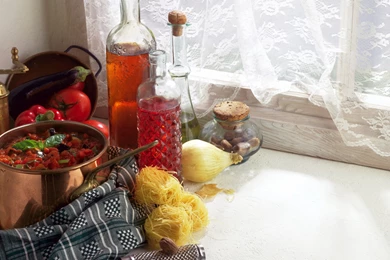 Download Wallpapers 3840x2160 Table, Soup, Vegetables, Cook 4K ...