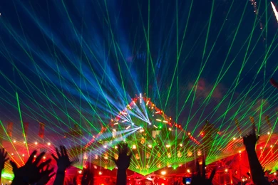 Electro Party iPad 3,4 & Air Wallpapers