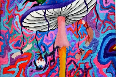 Psychedelic Mushroom By Angelish vero On DeviantArt