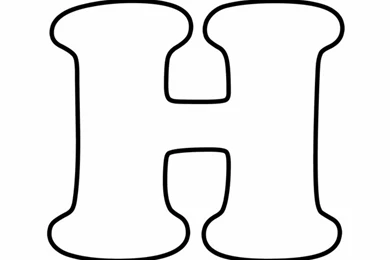 Free Letter H Coloring Pages   Free Video And WallpaperFree Video ...