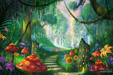 The Fairy Tale Vinyl Custom Photography Prop Background/Backdrop ...