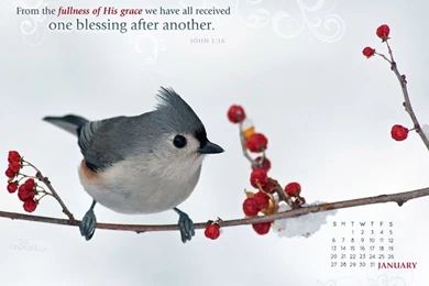 Free E cards And Wallpapers ...from Cross Cards. "From The Fullness ...