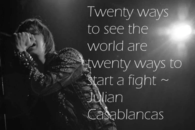Julian Casablancas Quotes Nice. QuotesGram
