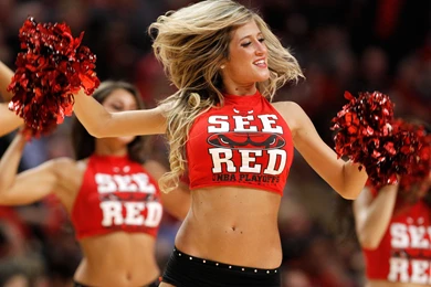 Chicago Bulls Cheerleader Basketball Nba Fw Wallpapers