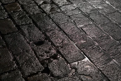 1280x1024 Wet Stone Street Desktop PC And Mac Wallpapers