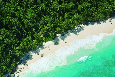 Download Wallpapers Anse Victorin Beach, Fregate Island, Seychelles ...