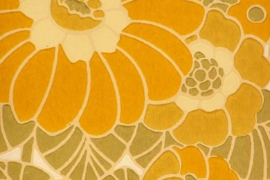 Early '60s Floral Wallpapers   Vintage Wallpapers