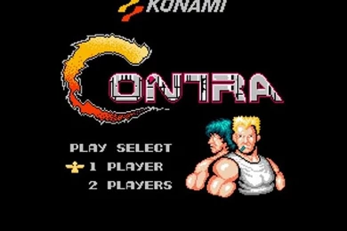 Contra Title Screen Wallpapers Nintendo Entertainment System ...