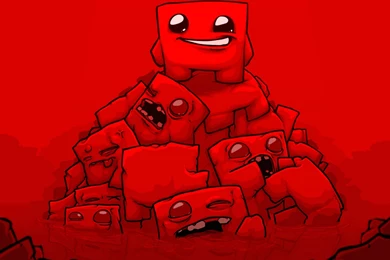 SUPER MEAT BOY Platform Animation Cartoon Humor Funny Nintendo (7 ...