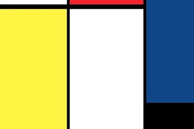 Mondrian Wallpapers For iPad 1024 X 1024