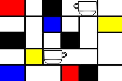 Wallpapers Mondrian Non Credo Che Abbia Mai Inserito Tazzine Di ...