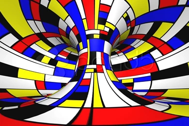Twisted Rotation   Mondrian Style. Stock Footage   YouTube