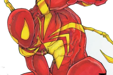 Iron Spider man By ChrisOzFulton On DeviantArt
