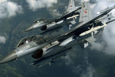 F 16 Fighting Falcon Turkish Air Force Jet Wallpapers ...