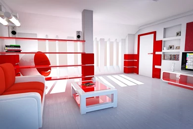 White Living Room Wallpapers Hd Decosee Com Red Wallpapers Ideas For ...
