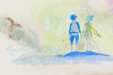 Wings Eureka Seven Eureka (character) Renton Thurston Anime Anime ...