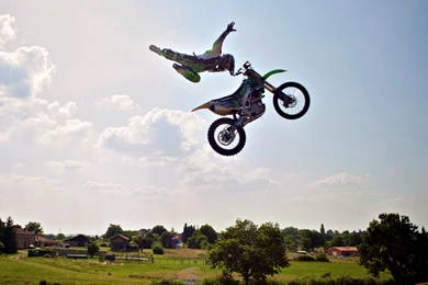 Peaceful Time With Daddy Remi Bizouard Gets Back On His Bike At ...