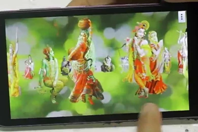 Radha Krishna Free Animated 4D Mobile App, Live Wallpapers   YouTube