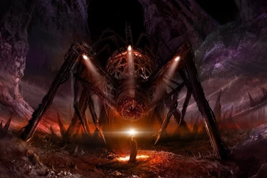 Mage Against The Giant Robot Wallpapers   Fantasy Wallpapers