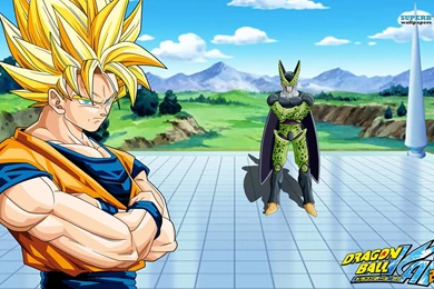 Goku & Cell   Dragon Ball Z Kai Wallpapers   Anime Wallpapers