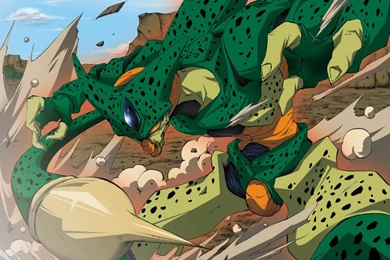 DRAGON BALL Z WALLPAPERS: Imperfect Cell