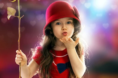 Cute Baby Kissing Facebook Wallpapers