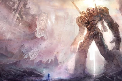 Pacific Rim Giant Robot Drawing Wallpapers