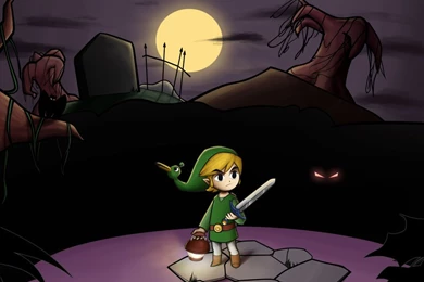 Minish Cap   Cemetery By Hitokirisan On DeviantArt
