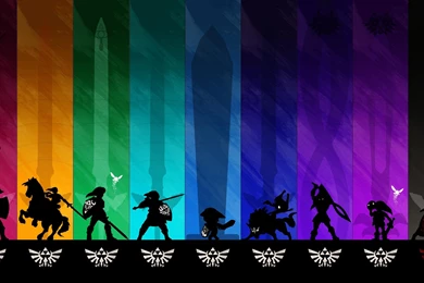 Legend Of Zelda Poster/Wallpapers Series Featuring Different ...