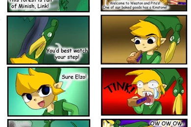 Minish Cap 4 Koma 1 By Sage of Winds On DeviantArt
