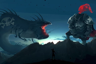 Pacific Rim Giant Robot Monster Rain Wallpapers