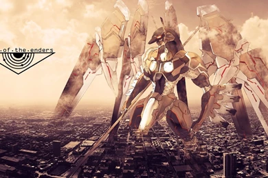 Zone Of The Enders Giant Robot In The City Widescreen Wallpapers ...