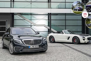 2014 Mercedes Benz S65 AMG And SLS AMG GT Roadster Final Edition ...